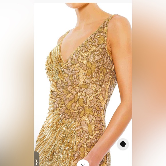 Sleeveless beaded gown - Picture 4 of 8